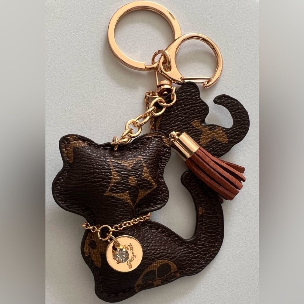 NWOT Kitty Keychain